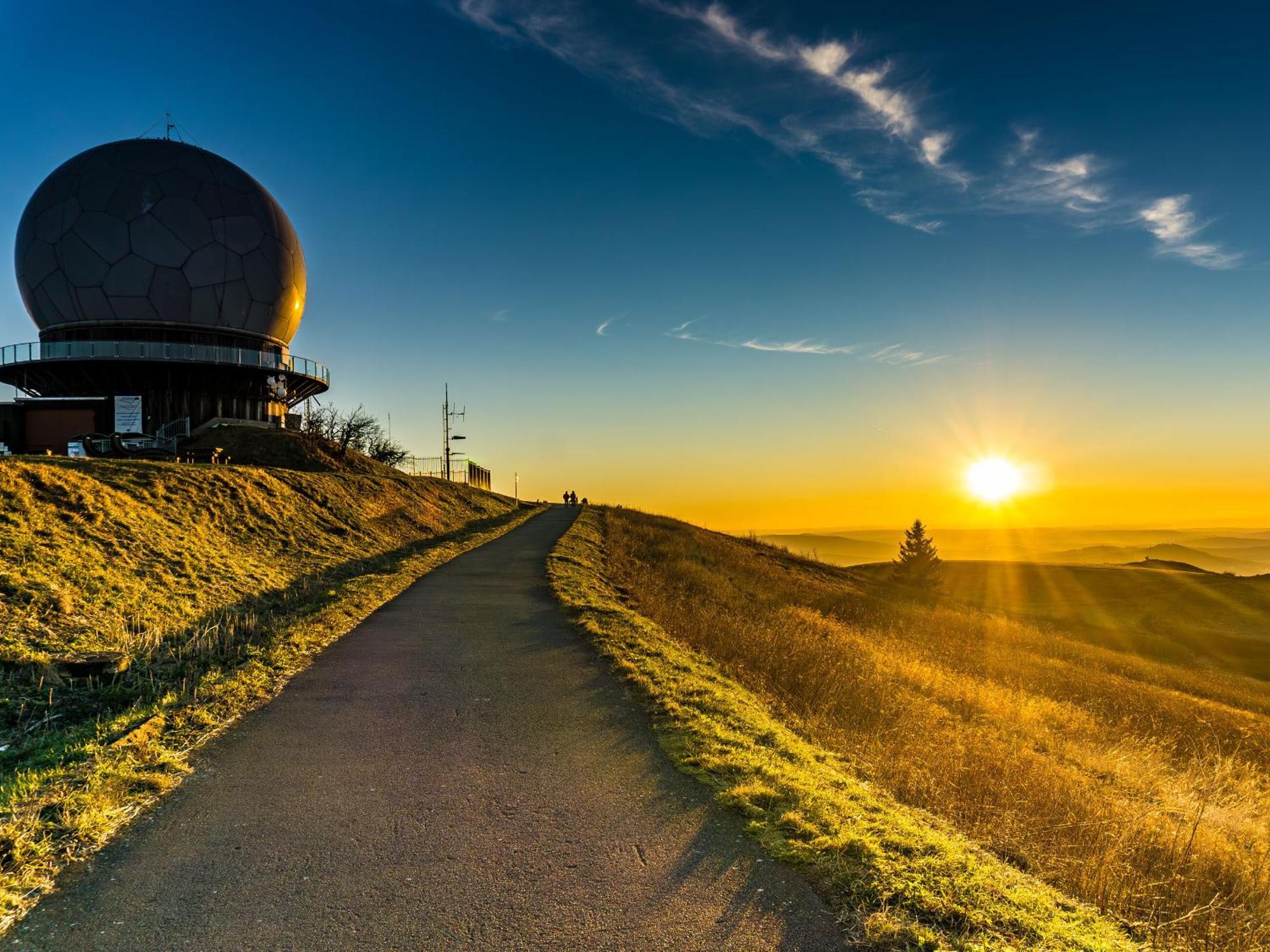 Berghotel Deutscher Flieger Wasserkuppe เกอร์สเฟลด์ ภายนอก รูปภาพ